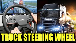 GAME CHANGER More immersion with the TSW Truck Steering Wheel  MOZA RACING [upl. by Newg335]