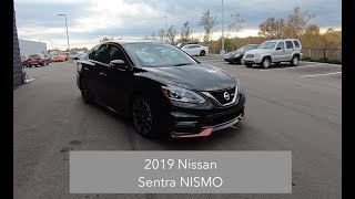 2019 NIssan Sentra NISMOWalk Around VideoIn Depth ReviewTest Drive [upl. by Vieva591]