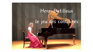 Henri Dutilleux préludes No3 Le jeu des contraires [upl. by Zennas]