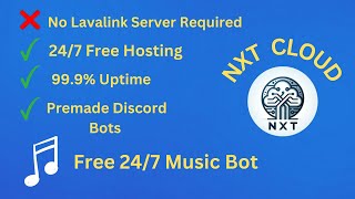 How To Host Discord Music Bot With free 247 Discord Bot Hosting Under 5 Minutes NxT Cloud [upl. by Sidhu136]