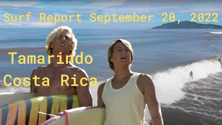 Surfing Tamarindo  Surf Report September 19 2022 [upl. by Collyer]