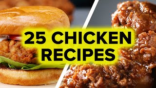 25 Chicken Recipes [upl. by Almeeta]