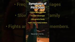 Pitru Dosh  Vedic Astrology  Natural Gems For You ytshortsvideo astrologytips viralshorts [upl. by Gone902]