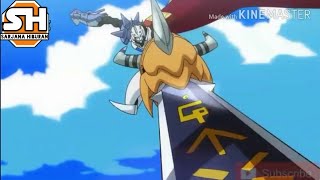 Digimon Adventure Tri  Omegamon Vs Jesmon Alpamon Roguemon [upl. by Dagna324]