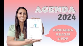 AGENDA 2024  IMPRIMIR GRATIS [upl. by Tami274]