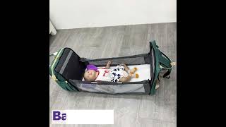 baby crib backpack 1080p [upl. by Nahtanha]