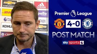 quotWe got a reality checkquot  Frank Lampard Post Match  Manchester United 40 Chelsea [upl. by Laynad597]