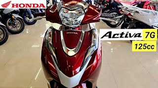 Honda Activa 7G 2024 Model Launched in india  Price  Features  Activa new 2024 Model [upl. by Gamaliel495]