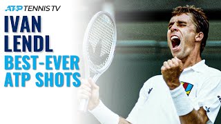 Ivan Lendl BestEver ATP Shots [upl. by Enyak]