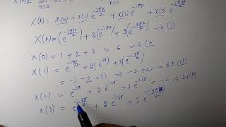 Discrete Fourier Transform DFT for the given sequence [upl. by Noyahs]