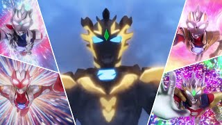 Ultraman Z All Transformation And Forms Alpha edge  Deathcium rise claw [upl. by Miki]