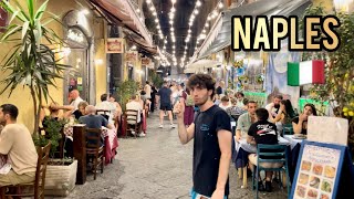 Naples Evening Walk Italy 🇮🇹 4K HD August 13 2024 Walking Tour City Walk Napoli Italia [upl. by Rigdon]