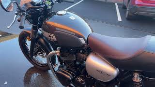 Kawasaki W800 Cafe 2022 769 Miles 16252 [upl. by Alael]