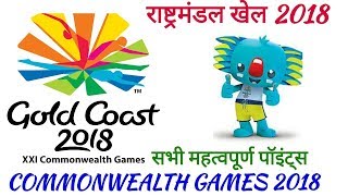 COMMONWEALTH GAMES 2018राष्ट्रमंडल खेल 2018COMMONWEALTH GAMES 2018 INDIACWG 2018 ऑस्ट्रेलिया [upl. by Kutzer]