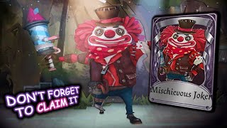 Mischievous Joker Gameplay Cuz Its The Last Day To Claim This Skin  IDV ARNOLD amp PUPPETS Crossover [upl. by Rabush]