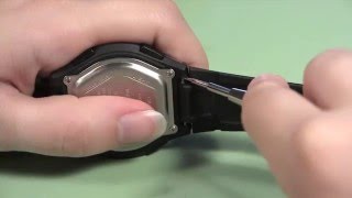 How to Change a Rubber Sport Watch Band [upl. by Billy]