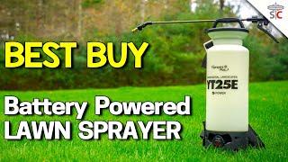 Best Battery Lawn Sprayer for Pesticide  Herbicide  Cleaning and More [upl. by Nirehtak]