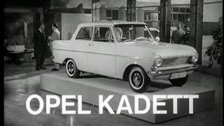 Historische Autowerbung Opel Kadett [upl. by Boser]