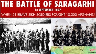 Battle of saragarhi  An unbelievable story of courage show by the 21 Sikh soldiers against Afghans [upl. by Eico758]