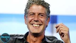 Top 10 Anthony Bourdain Moments [upl. by Merridie966]