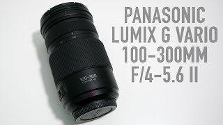 Panasonic Lumix 100300mm II Lens Full Review  Sample 4K video  Photos [upl. by Inanak]