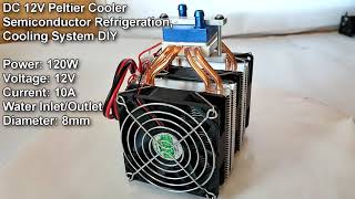 How to Build A WaterCooled Peltier Device or Thermoelectric Cooler [upl. by Asiel202]