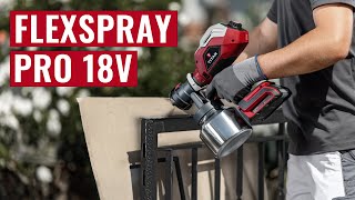 FlexSpray Pro 18V  The multitool for painting professionals  TITAN [upl. by Maia226]