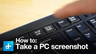 How to take a screenshot on a PC or laptop with Windows [upl. by Carrel]