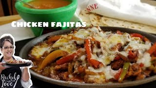 CHICKEN FAJITAS  Easy cheesy quick mexican meal  homemade seasoning ❤ [upl. by Nafri]