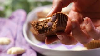 3Ingredient NoBake Chocolate Fridge Cake Cups [upl. by Sakovich]