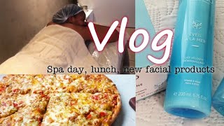 Vlog  Spa day with bae  Lunch  New facial products  Ep 06 2023 [upl. by Nodla652]