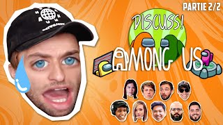 Among Us Partie 22  Rediffusion Squeezie du 1409 [upl. by Llebana]