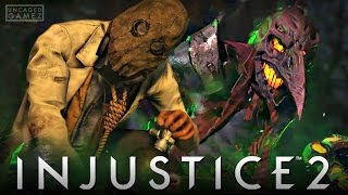 Injustice 2 FULL Scarecrow Gameplay Walkthrough [upl. by Prud]