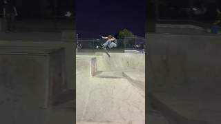 Treflip at chino skatepark Was it valid explore skateboarding foryou skateboardingisfun fyp [upl. by Oicnerolf]