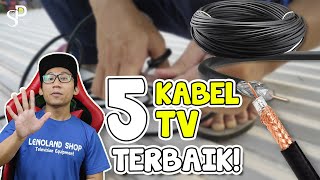 5 Rekomendasi Kabel ANTENA TV DIGITAL Terbaik 2023  Sinyal TV Digital Lebih Stabil [upl. by Melita]