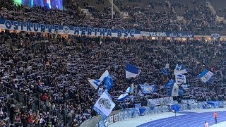 Hertha BSC Fans Against Eintracht Frankfurt  Ultras Way✔ [upl. by Aliehc]