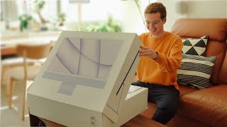 Unboxing iMac de 24quot con M1 [upl. by Grearson]