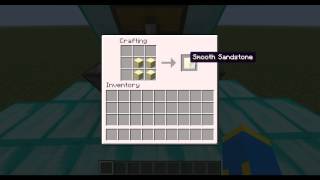 Minecraft Jak zrobić Gładki Piaskowiec  Minecraft How to make Smooth Sandstone [upl. by Lang912]