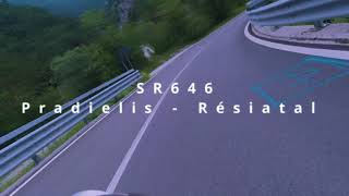 Triumph Rocket 3R  Part 1  Having fun in Italy  SR646  Resiatal [upl. by Aetnahc]