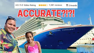 Carnival Conquest Is this REALLY Carnivals WORST Cruise Ship 4 Day HOLIDAY Cruise [upl. by Aicittel]