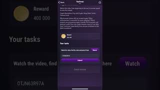 20 July Tapswap Code Today  Crypto Revolution Pay with Crypto Using Debit Cards  1st Video Code [upl. by Adkins]