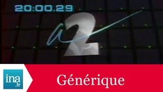 Générique 20h Antenne 2 1987  Archive INA [upl. by Dimitry]