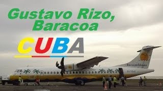 Aerocaribbean ATR72 LowApproach Baracoa [upl. by Favin]