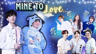 Mine To Love 💘 Taekook yoonminnamjin  ynhope love story Taekookgajog712 [upl. by Yanehc]