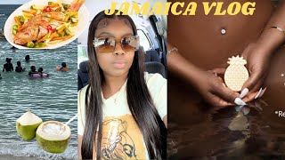 KINGSTON JAMAICA VLOG  BEACH DAY  FEMININE SELF CARE [upl. by Mooney766]