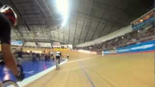 Cycling with Olympic stars in the velodrome [upl. by Einnel]