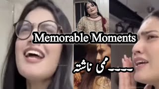 IQRA KANWAL MEMORABLE MOMENTS  MUMMY NASHTA  MASHAALLAH [upl. by Ytsud622]