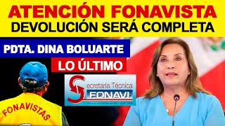 FONAVI DEVOLUCIÓN LO ÚLTIMO NUEVO PAGO DE REINTEGRO A FONAVISTAS QUE YA COBRARON COMUNICADO [upl. by Adnamal80]