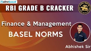 RBI Grade B 2019 Finance amp Management  Basel Norms [upl. by Asit278]