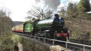 North Yorkshire Moors Railway  40th Anniversary Gala 10th  11th May 2013 [upl. by Gilliette276]